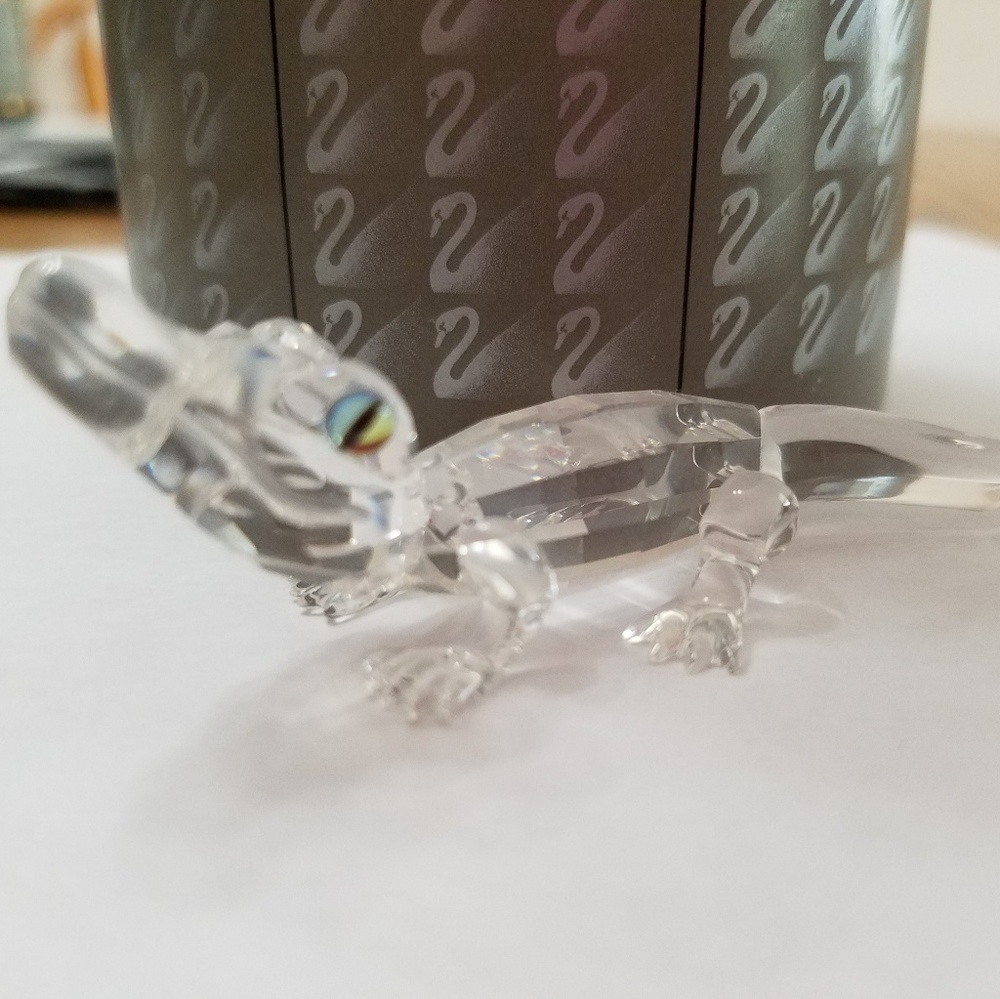 Swarovski miniature alligator